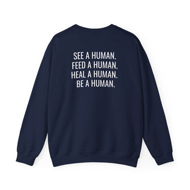 A HUMAN™ Signature Crewneck — Full Message Edition