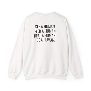 A HUMAN™ Signature Crewneck — Full Message Edition
